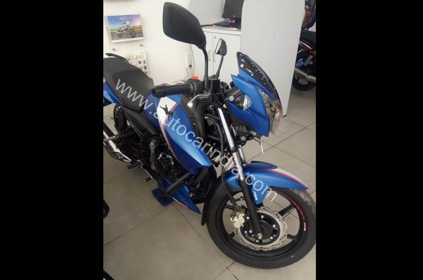Apache 160 Abs Price Revealed Spotted At Dealership