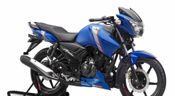 2019 Apache 160 ABS blue pics (2)