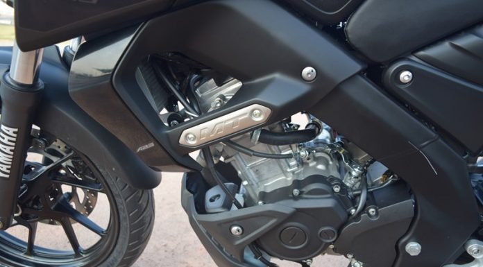 MT-15 engine & gearbox