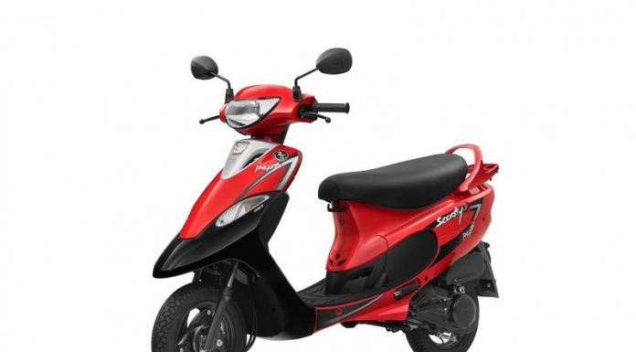 TVS Scooty_Red