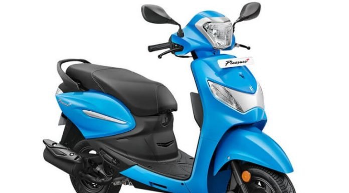 2019 Hero Pleasure+ blue pics (2)