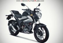Naked Gixxer 250 Render Pic Emerges