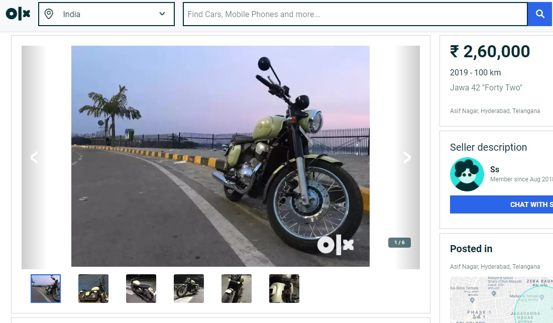 Many Bikers Are Already Selling Jawas On Olx But