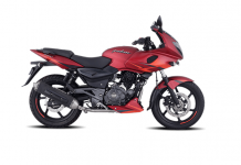 Pulsar 220 Launched in New Volcanic Red Colour