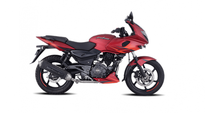 Pulsar 220 volcano red pic