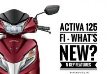 Activa 125 FI – What’s New? 5 Key Features