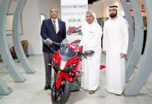 Sheikhs in Dubai to Ride Apache 310 & Other TVS Motorcycles
