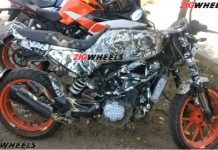 India-Spec Husqvarna Svartpilen 401 Spotted, Possibly with MRF Tyres