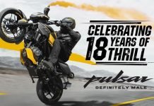 ‘Pulsar’ is an Adult Now – Completes 18 Years