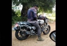Mysterious Royal Enfield Spied; Sherpa, Hunter or Something Else?