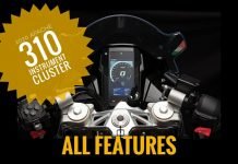 2020 Apache 310 Instrument Cluster – List of Features