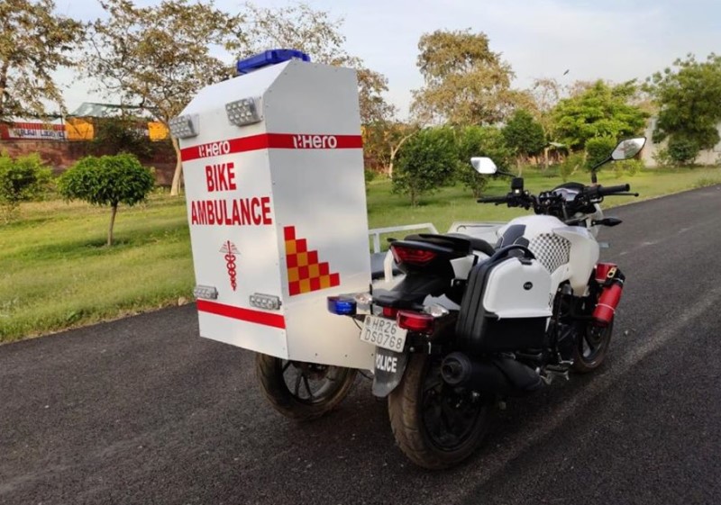 2-wheeler ambulances