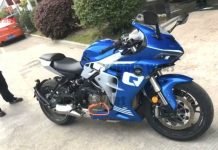 Benelli 600RR Now Caught in the Open