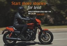 Flat ₹55,000 Discount on Harley Davidson Street Rod