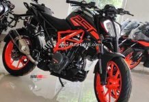 250 Duke Updated with 390’s LED Headlamps: SPOTTED