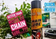 Quick Review: Kangaroo CHAIN LUBE – Good Motul C2 Alternate?