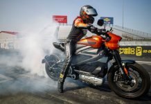 Harley LiveWire Cracks New Record at EV Racing; Tops at 178 kph