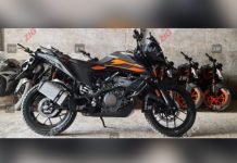 Just Before Launch 250 Adventure Spotted at a Dealership