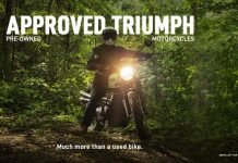 Triumph Enters Pre-Owned Motorcycle Market; Launches ‘Approved Triumph’