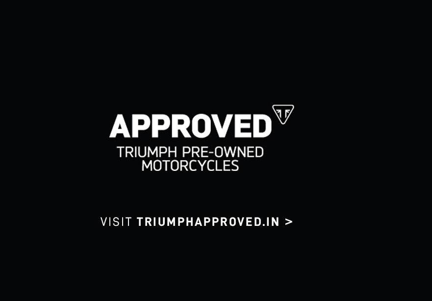 Triumph pre-owned bike