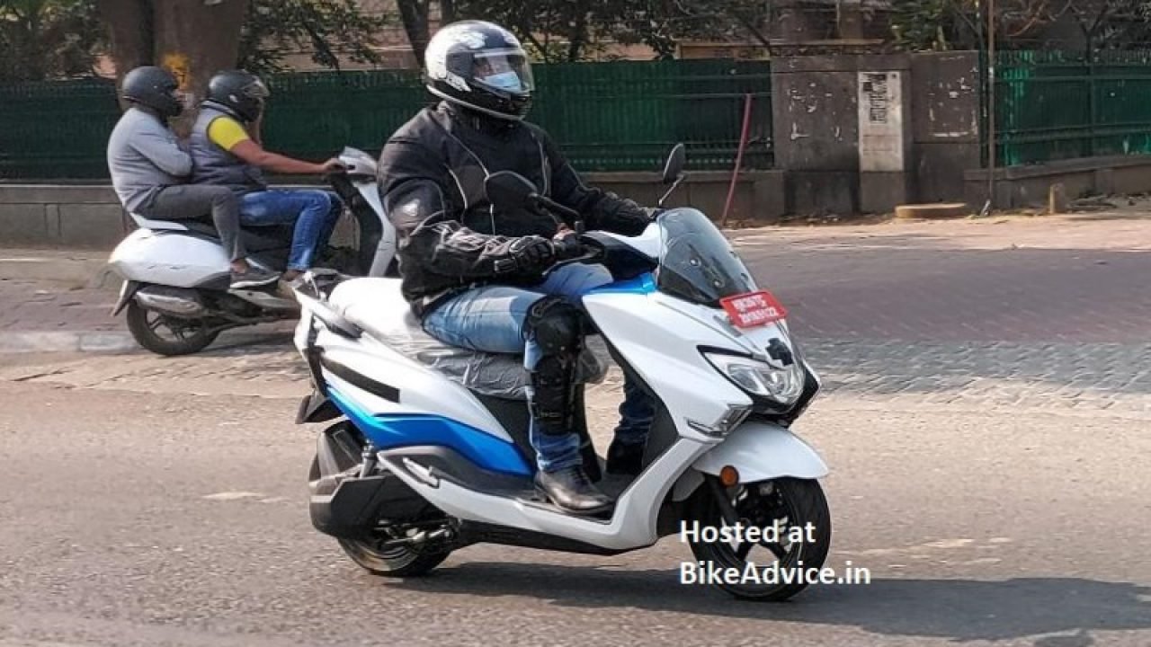 Suzuki Burgman Electric Spotted Testing 
