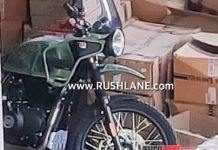 Upcoming 2021 Himalayan in Green Color Spotted