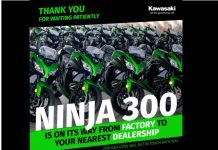 2021 Ninja 300 BS6 Deliveries Commence