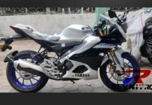 SPIED: Yamaha R15M Reaches Dealerships; 2 Colors Revealed