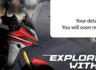 Honda NX200 Front Revealed; Confirmed Hornet ADV