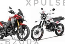 CB200X vs Xpulse – List of Differences