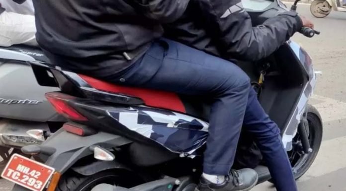Aprilia SR160 spotted