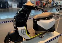 Husqvarna Vektorr Revealed First Time in Public; Will be Made in India Husqvarna Vektorr electric scooter