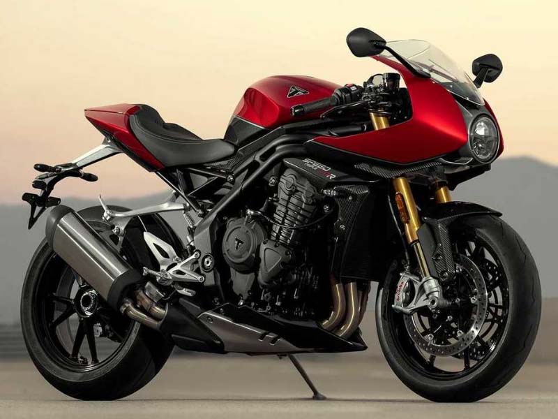 speed triple RR red hopper storm greycolor
