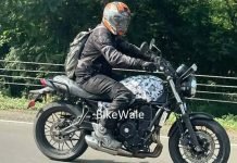 SPIED: New Kawasaki Z650 RS Spotted Testing in India