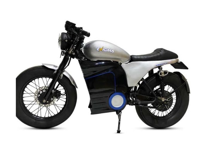 enigma cafe racer bike