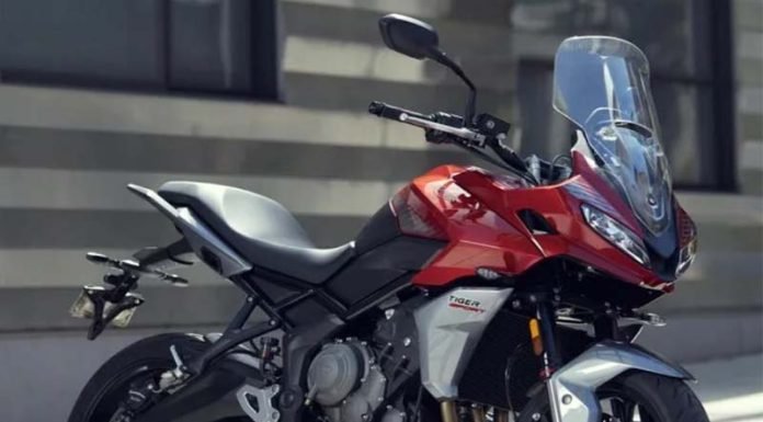 tiger sport 660 unveiled tiger sport 660 unveiled