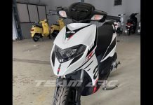 2022 Aprilia SR160 Spotted Undisguised; Gets Few Changes