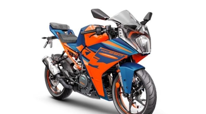 2022-KTM-RC-390-White