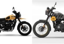 Scramblers Compared – RE Himalayan Scram 411 vs. Yezdi Scrambler