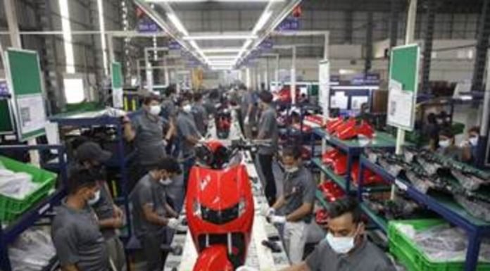 Bounce-Infinity-First-Production-Roll-Out-Bhiwadi-Unit-2