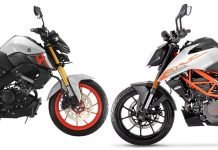 Yamaha MT-15 Version 2.0 Vs. KTM 125 Duke – Battle Of The Nakeds