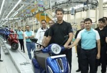 14,000 Chetaks Sold So Far; Dedicated EV Plant Inaugurated at Akurdi