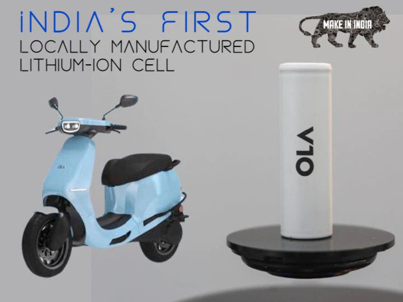 India-made Lithium Ion cells