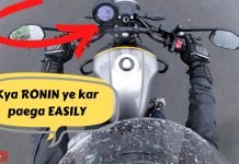 TVS RONIN – 2nd Gear Test Quick Video