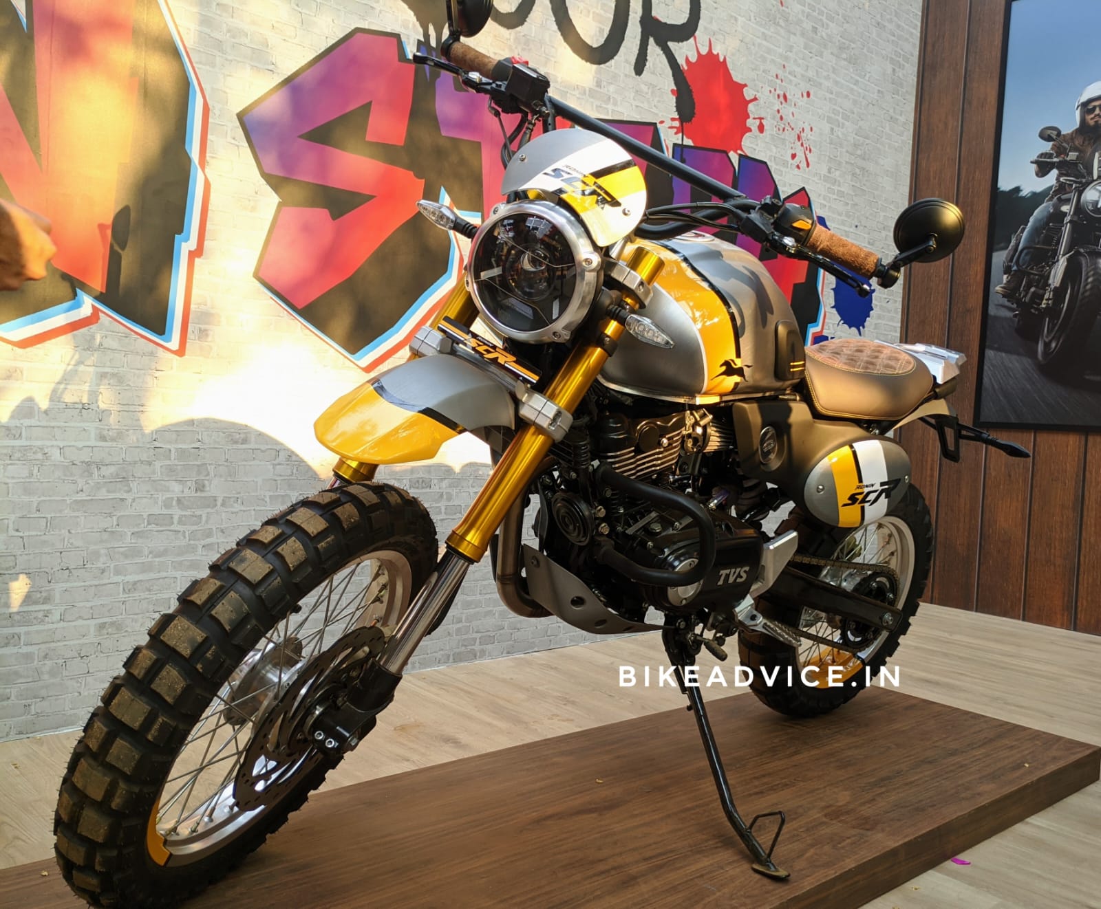 Want a Ronin Scrambler? TVS Just Showcased One at MotoSoul 2023