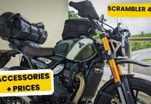 Triumph Scrambler 400X Accessories & Prices (Video)