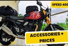 Triumph Speed 400 Accessories with Prices (& Video)
