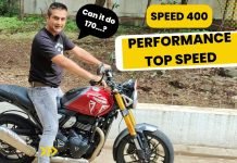 Speed 400 Top Speed in All Gears | Performance Details