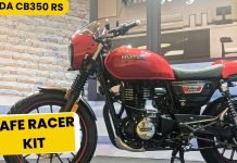 Honda CB350RS Cafe Racer Custom Kit Price, Features (Video)