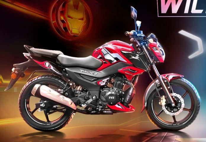 tvs raider sales